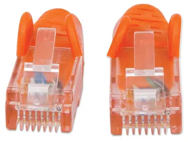 Intellinet 25 FT Orange Cat6 Snagless Patch Cable, image 7
