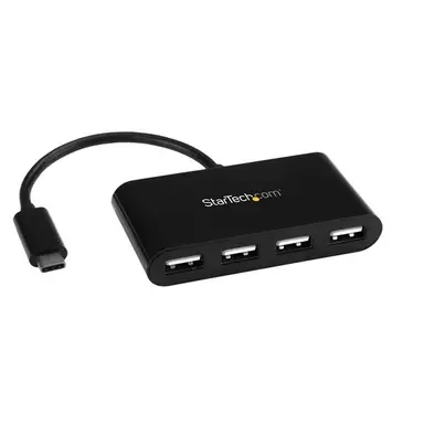 StarTech.com Adds Four USB 2.0 Ports to a USB Type C or Thunderbolt 3 Laptop Such As Your Mac