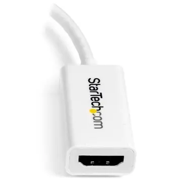 StarTech.com White Active Mini DisplayPort to HDMI Adapter Dongle - 4K 30HZ/1080P/7.1 Audio/H, image 7