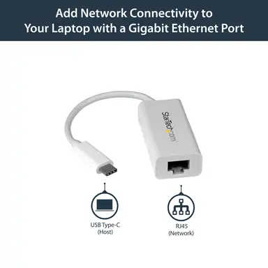 StarTech.com Connect to a Gigabit Network Through the USB-C Port on Your Computer - USB 3.1, image 8