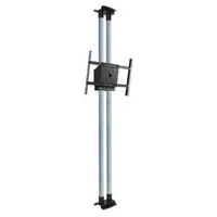 Peerless Industries Modular Dual Pole Floor to Ceiling Mount Kit for 46IN to 90IN Displays - Black, image 3