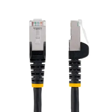 StarTech.com 10 ft Cat6a Ethernet Cable - Black - Low Smoke Zero Halogen (LSZH) - 10GBE 500MHz, image 6
