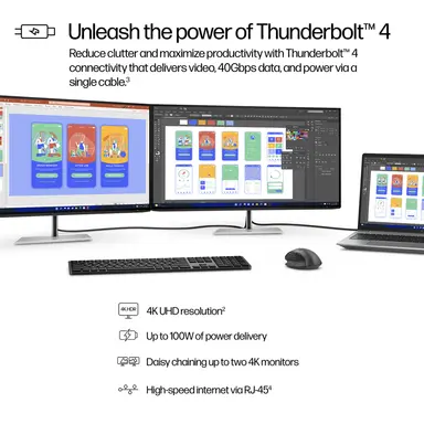 HP Sbuy S7 Pro 732PK 31.5 in 4K Thunderbolt 4 Monitor, image 8