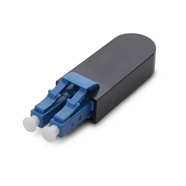 STARTECH.COM LC/UPC Single Mode Fiber Loopback Test PLUG; Low-Loss 0DB for Precise Baseline T