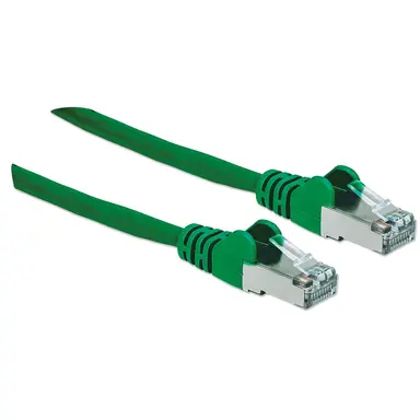 Intellinet Cat6a S/FTP Network Patch Cable, 1 FT., Green, image 6