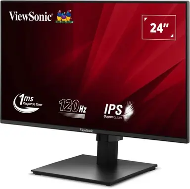 ViewSonic 24 in 1080P Ergonomic 120HZ Monitor with Variable Refresh Rate, HDMI and Vga., image 7