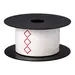 Brother International Corporat 3INX2IN TT GHS 3 Diamonds White Label (Use BMSLPR03XX Ink Ribbons), 3MIL, 5+ Yea, image 5