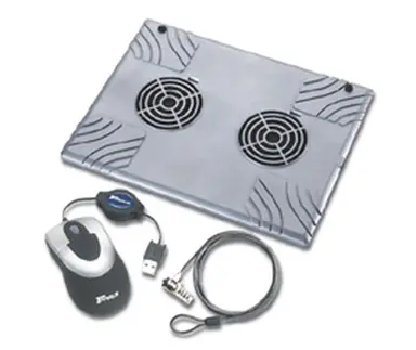 Targus Chill MAT;NOTEBOOK Optical Mouse with Retractable USB CABLE;DEFCON Combo LOCK;R, image 4