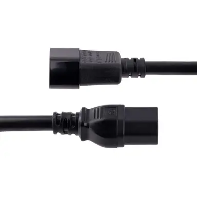 StarTech.com 10 ft (3M) Heavy Duty Extension Cord, C14 to C15 Extension Cord, 15A 125V, 14AWG, image 7