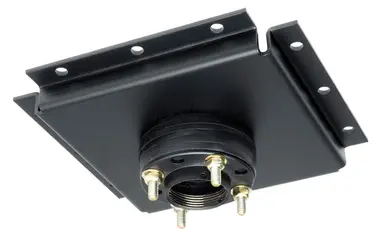Peerless Industries Peerless Ceiling Adaptor for Structural Ceilings with Stress Decoupler - Black