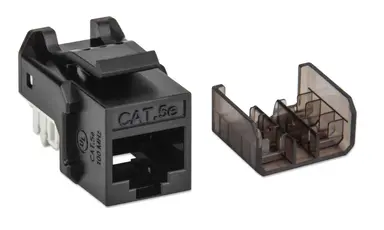 Intellinet Fastpunch Cat5e Keystone Jack UTP, Black, image 7