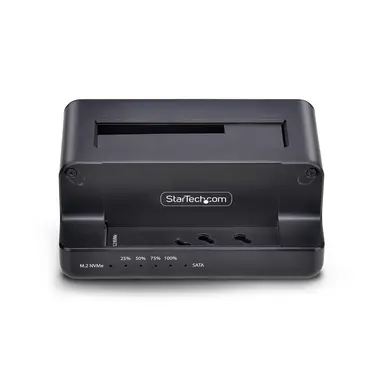 StarTech.com M.2 NVMe to 2.5/3.5 SATA Drive Duplicator, Dual Bay Standalone SSD Cloner and DR, image 7