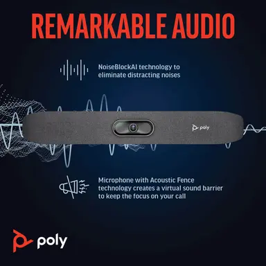 HP Sbuy Poly Studio R30 USB Video Bar US, image 5