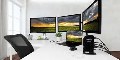 Plugable Technologies Plugable 4K USB C Docking Station Triple Monitor with 100W Charging, USB C Dock, image 8