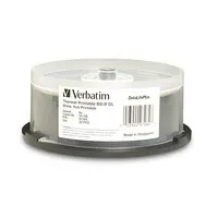 Verbatim Americas Verbatim BD-R DL 50GB 6X Datalifeplus White Thermal Printable, Hub PRINTABLE-25P, image 3