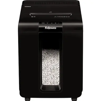 Fellowes Flexshred Capability Shreds up to 100 Sheets Automatically or 10 Sheets Manually