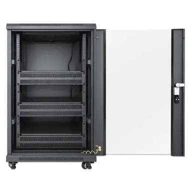 Intellinet Pro Line Network Cabinet with Integrated Fans, 18U, image 8