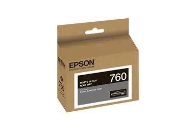Epson Print T760 Ultrachrome HD Matte Black Ink, image 4