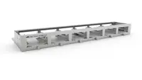 Allied Telesis Rackmountable 1RU Tray for up to 6 Units of MMC Series Media Converters, image 3