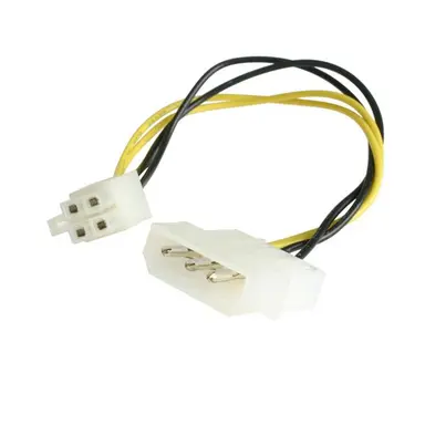 StarTech.com Convert an LP4 Female Connector to a P4 Male Connector - Molex to 4 Pin ATX
