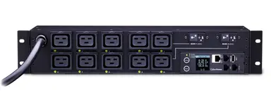 Cyberpower Systems (USA) 30A 208V Metered-By-Outlet Switched Pdu 10 C19 Outlets 12FT Cord 3 Year Warranty
