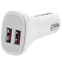 StarTech.com Charge Two Tablets Simultaneously, in Your Car - 2-Port USB Car Charger - Tablet, image 3