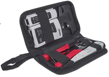 Intellinet 4-Piece Tool Kit, Contains LAN Tester, Lsa Punch Down Tool, Crimping, image 6