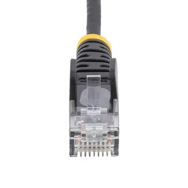 StarTech.com 15 ft Black Slim Cat6 Ethernet Cable, Snagless, 100W PoE, UTP, LSZH, 28AWG Bare, image 8