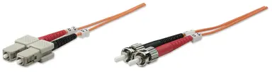 1M 3FT ST/SC Multi Mode Fiber Cable