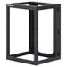 Intellinet 19 In. Wall Mount 4-Post Open Frame Network Rack, 15U, image 5