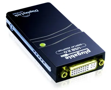 Plugable Technologies Plugable USB 2.0 to HDMI DVI OR VGA Multi-Monitor External Video Graphics Card, image 4