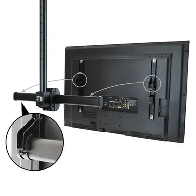 StarTech.com Full Motion Single TV Ceiling Mount for VESA Displays up to 75 in - Adjust. Teles, image 6