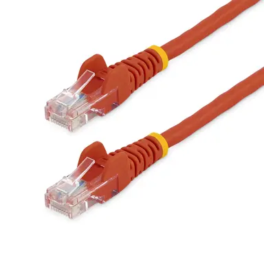 StarTech.com 15 ft Red Snagless Cat5e UTP Patch Cable