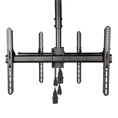 StarTech.com Adjustable Back-to-Back Dual TV Ceiling Mount W/ Telescopic Pole for Large VESA, image 6