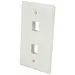 StarTech.com Dual Outlet RJ45 Universal Wall Plate White - - 2 Years Warranty - Incl, image 5