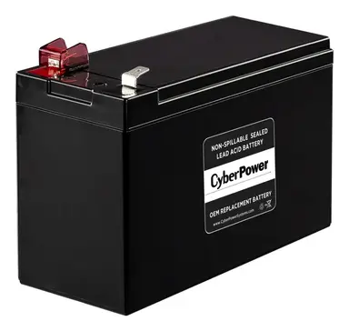 Cyberpower Systems (USA) Battery - Lead-Acid - 12V - 7 AH - 2 Year Limited Warranty - Sealed Lead-Acid BA