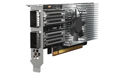 QNAP Dual-Port QSFP28 100GBE Network Expansion Card; Low-Profile Form Factor; PCIe GE, image 8
