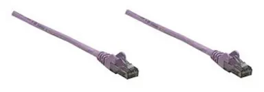 Intellinet 1 FT Purple Cat6 Snagless Patch Cable, image 4