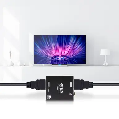 Aten True 4K HDMI Booster HDMI Type A Female (BLACK) to HDMI Type A Female (BLACK)., image 8