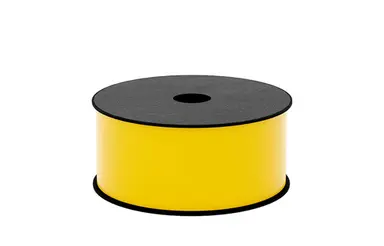 Brother International Corporat 2 in Wide TT Continuous Vinyl Yellow Label (Use BMSLPR03XX Ink Ribbons), 2.8MIL, image 4