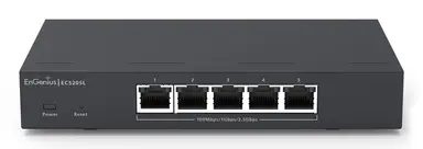 Engenius Technologies Engenius Cloud Lite IS A Small Compact 5-PORT L2 Switch Supporting 2.5G