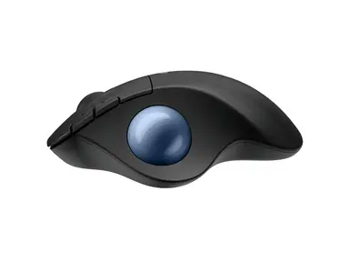 Logitech Ergo M575S Wireless Trackball - BLACK+BLUE Ball, image 6