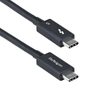 StarTech.com 1.5 ft (50CM) Thunderbolt 5 Cable, 80GBPS/UP to 120GBPS, 240W PD, 8K 60HZ Video