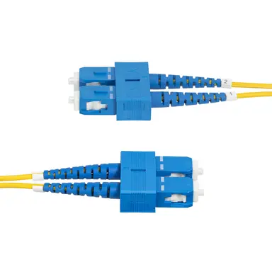 StarTech.com 3M (9.8 ft) SC to SC (UPC) OS2 Single Mode Duplex Fiber Optic Cable, 9/125M, 40G/, image 7