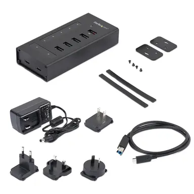 StarTech.com 7-Port USB-C Hub - USB Type-C Laptop/Desktop to 5 USB-a (1X BC 1.2) and 2 USB-C, image 8