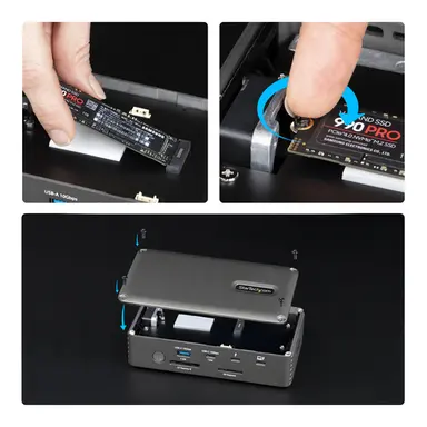 StarTech.com Connect up to Two 8K Displays or Three 4K Displays; 8X USB and 3X Thunderbolt PO, image 4