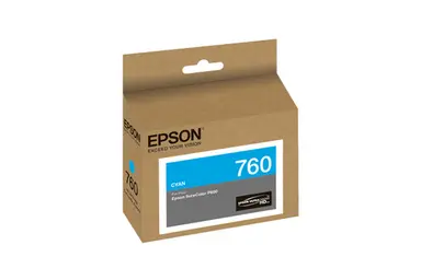 Epson Print T760 Ultrachrome HD Cyan Ink, image 4