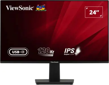 ViewSonic 24 in 1080P 120HZ Monitor with Variable Refresh Rate, HDMI, VGA, and USB-C., image 3