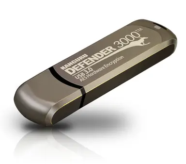 Kanguru Defender 3000 Fips 140-2 Level 3 Certified-Secure Flash DRIVE-128G-TAA, image 6