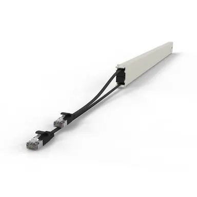 Synergy Micro Solution Patchbox.one Black 46RU Long Range CAT.6A Cassette the Flat CAT.6A Cable Inside, image 8
